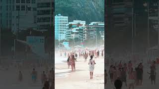 🇧🇷 Brazilian Beach Rio de Janeiro  Brazil shorts [upl. by Nohsav]