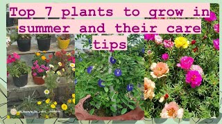 Plants to grow in april  most easy to grow flowering plants in summer 🪴 [upl. by Ammadis392]