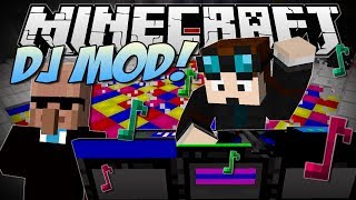 Minecraft  DJ PARTY MOD Dr Trayaurus Ultimate Party  Mod Showcase [upl. by Adaran]