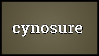 Cynosure Meaning [upl. by Elsy]