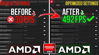 🔧BEST AMD Radeon Settings For GAMING amp Performance  AMD Ultimate GUIDE 2024 NEW ✅ [upl. by Trudi]