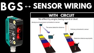 What is BGSBackground Suppression in Sensor II Pepperl Fuchs Sensor wiringConnection [upl. by Cousin]