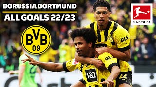 Borussia Dortmund  All Goals This Season [upl. by Briano]