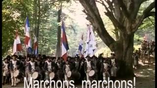 National Anthem of France Troops of Marseille 1793 Lyrics GERENFR [upl. by Christie235]