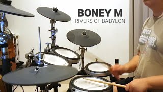 Boney M  Rivers of Babylon Drum Cover [upl. by Nevets]