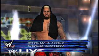 WWE SMACKDOWN HCTP 2003 MOD 2K25 SHOWCASE  Solo Sikoa vs Jimmy Uso  Jimmy Return [upl. by Tempa502]