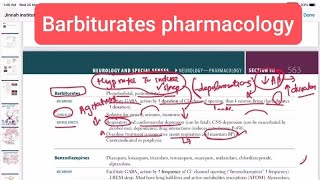 Barbiturates pharmacology neurology 157  First Aid USMLE Step 1 in UrduHindi [upl. by Nadbus]