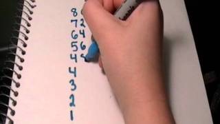 8 Times Table Trick [upl. by Odlanyar]