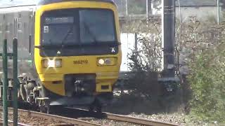 Severn Tunnel Junction train station train going to Portsmouth Harbour [upl. by Nailluj827]