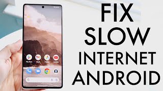 How To FIX Slow Internet On Android [upl. by Kizzee]