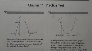 SAT Prep Additional practice problems on quadratics [upl. by Eniamert]