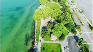 Canandaigua Lake NY aerial view with drone 821 [upl. by Notlek]