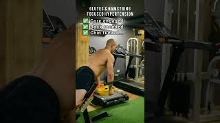 quotBest Hyperextension Exercise for Glutes amp Hamstringsquot [upl. by Meadow]