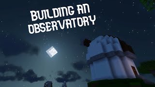 Building an observatory in Minecraft [upl. by Reppart]