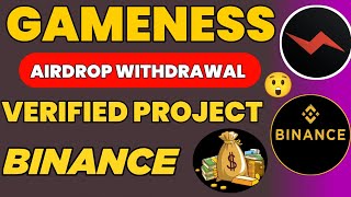 gameness bot  gameness  telegram bot  new mining app 2024  Binance new project new telegram bot [upl. by Edson]