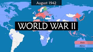 World War II  Summary on a Map [upl. by Aicssej341]