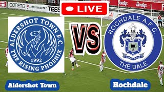 Aldershot Town Vs Rochdale Football Score Live streaming [upl. by Zebulon]