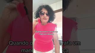 Dona Rosana vai pagar banco divida boleto bagulho comediahumor shorts [upl. by Sinnylg]