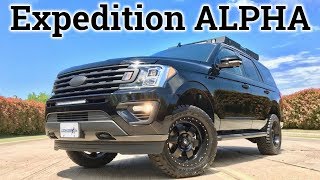 FX4 on STEROIDS  2018 Ford Expedition Alpha [upl. by Lrak]