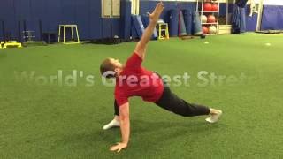 The Worlds Greatest Stretch Mobility Exercise by Squat University [upl. by Aihsenal215]