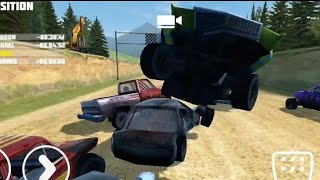 Ten Laps of Extreme Wreckage Get Wrecked Demolition derby [upl. by Au93]