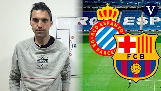 Las claves tácticas del Espanyol  Barça  Alex Delmàs [upl. by Evatsug]