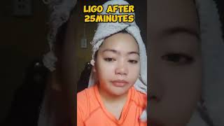 Mag DIY Muna TayoQuick Rebonding Procedure Rebonding hair straightening rebonding hairrebonding [upl. by Eimilb380]