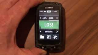 Garmin Edge 810 Systeminfos anzeigen [upl. by Syst]