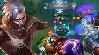 Granger best aggressive gameplay 2024🔥full damage build 😱 [upl. by Maclaine]