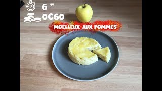 SEBON 3 MOELLEUX AUX POMMES AU MICROONDES  Recette facile express [upl. by Venn]