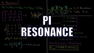 Quantum Chemistry 117  Pi Resonance [upl. by Ltsyrk]