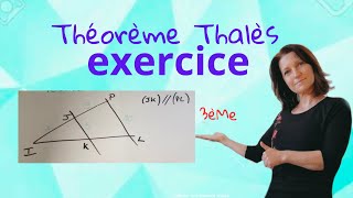 exercice résolu Théorème de Thalès Comment calculer une longueur niveau 3ème [upl. by Ann847]