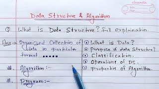 Introduction to Data Structure amp Algorithms  Learn Coding [upl. by Berk]