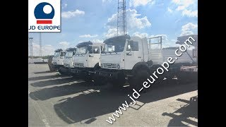 20 X NEW KAMAZ TRUCKS shipped to Angola [upl. by Stich471]