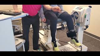 Isokinetic  Hamstring  Reactive Strength Test for Eccentric Strength Assessment [upl. by Manny705]