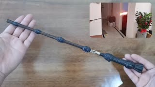 Dumbledore Wand Fireball Blaster Unboxing and Review 2023  Best Magic Wand [upl. by Ojillib]