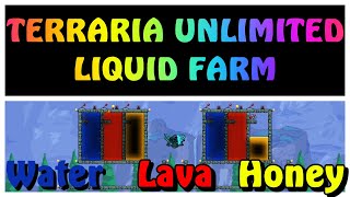 Unlimited Liquid Farm  Terraria [upl. by Russo]