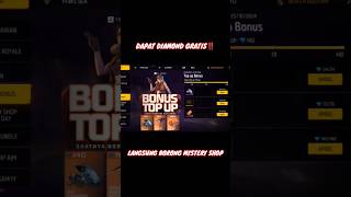 Dapat diamon gratis  Auto Borong Mystery shop freefire freefire garenafreefire ffshorts [upl. by Mairb]