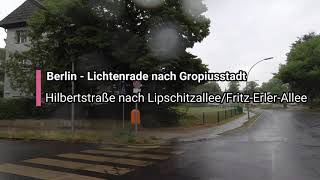 Berlin  Lichtenrade nach Gropiusstadt [upl. by Airotnes]