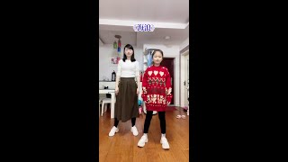 Waves Zero Basic Dance Parents and Children A Simple and Easiful Dance🥰Quickly learn it😘 Tik [upl. by Arihk]