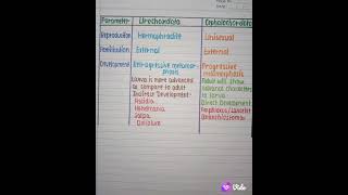 Difference between Urochordata amp Cephalochordata 🤟 [upl. by Noterb]