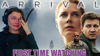 Arrival 2016 Reaction  First Time Watching Movie Reaction [upl. by Nosral]