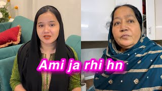 Ami ja rhi hy ticket hogyi  hmny y nhi socha tha  Sitara Yaseen vlog [upl. by Vinn]