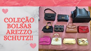 COLEÇÃO DE BOLSAS  AREZZO E SCHUTZ [upl. by Bowes658]