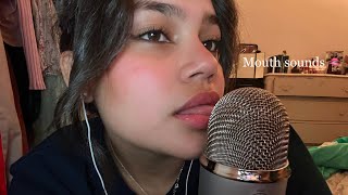 ASMR wet mouth sounds breathy [upl. by Booma]