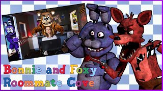 Bonnie and Foxy React to Five Nights at Freddys in Real Life [upl. by Henleigh911]