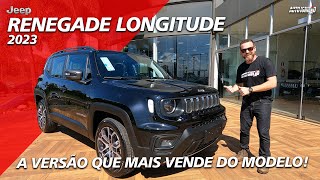 NOVO RENEGADE LONGITUDE 13 TURBO 2023  CONHEÇA A VERSÃO QUE MAIS VENDE DO MODELO [upl. by Karoline]