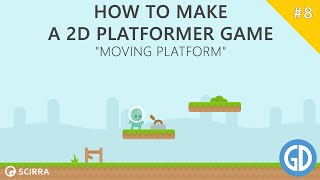 8 How To Make A 2D Platformer Game Moving Platform Construct 2 Tutorial [upl. by Bogie614]