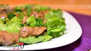 Chicken liver in Lyonnaise sauce Recipe [upl. by Light398]