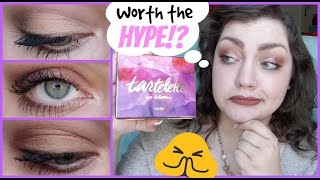 tarte Tartelette in bloom clay palette  Review Swatches amp MiniTutorials [upl. by Hardi]